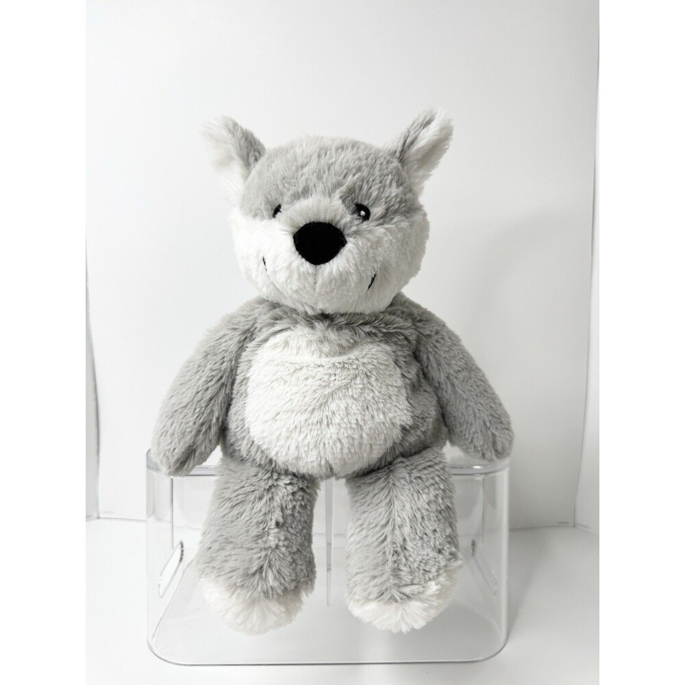 Warmies Cozy‎ Heatable Husky 13" Plush Weighted Lavender Scented Microwavable
